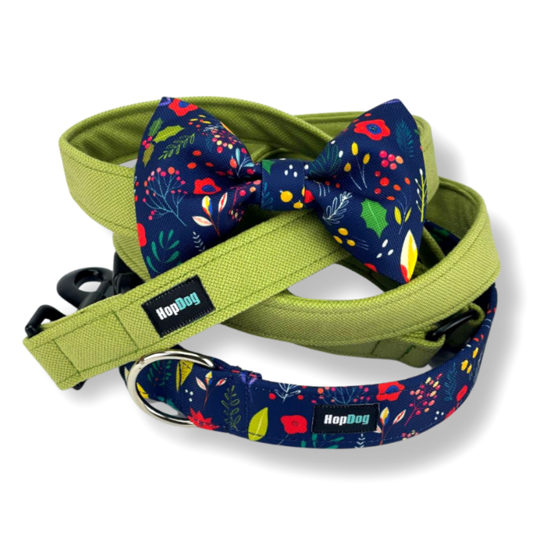 Set Nœud Papillon Et Carré De Poche De Noël Pour Homme - Motif Père Noël - Pré-noué, Sangle Réglable - Pour Fêtes Et Cadeau
