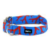 CORAL AND BLUE collier chien sur mesure