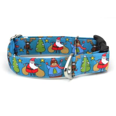 Collier Noël pour chien Père Noel