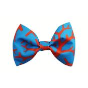 Noeud papillon pour chien Coral and Bleu