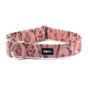 PASTEL MEADOW collier chien rose pastel