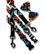 GRAFFITI collier chien tribal