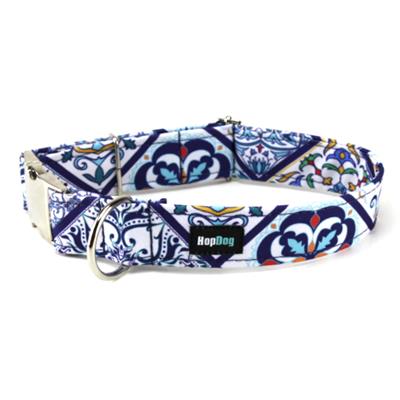 CIMENT TILE Collier chien motif géométrique 