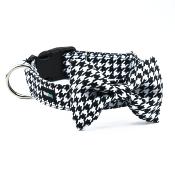 CHICKEN COOP collier pour chien noir et blanc