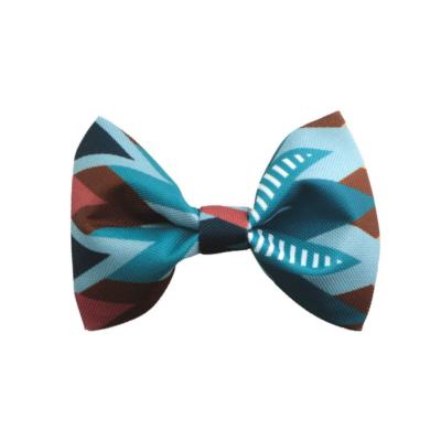 Noeud papillon pour chien Ethnic Teal