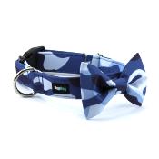 COLD CAMO - collier chien camouflage bleu