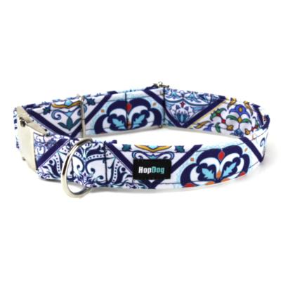 CIMENT TILE Collier chien motif géométrique 