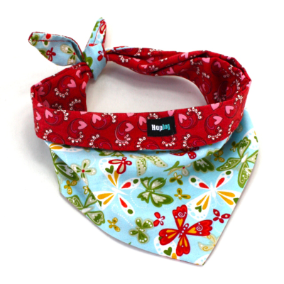 Bandana pour chien BUTTERFLY