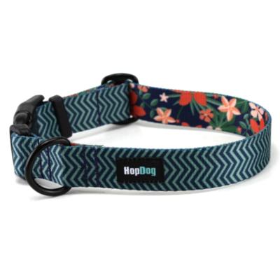 CHEVRONS collier pour chien motif géométrique