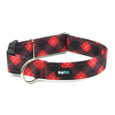 TARTAN ROUGE Collier écossais pour chien 