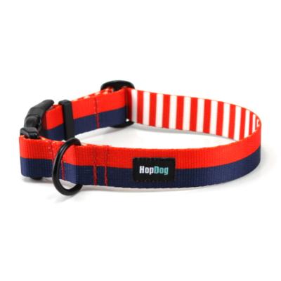 ROYAL NAVY BLUE collier chien artisanal