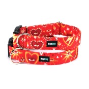 CELESTIAL HEART Collier chien rouge