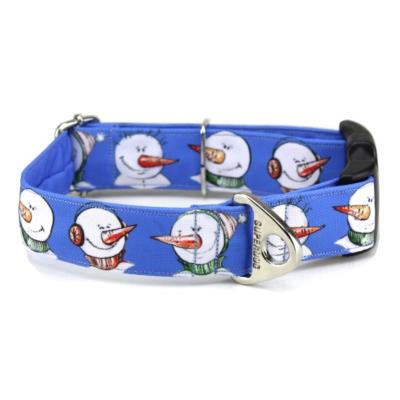 Collier Noël pour chien Angry Snowmann