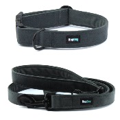 Ensemble GRAPHITE collier et laisse